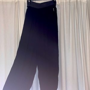 Free People Black Flowy Pants